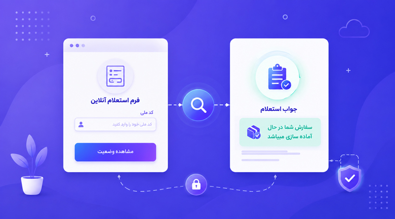 فرم استعلام آنلاین